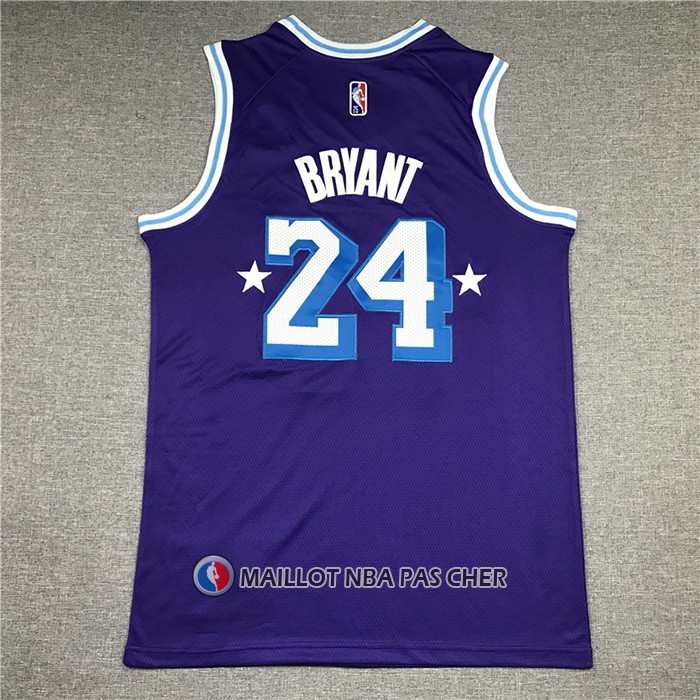 Maillot Los Angeles Lakers Kobe Bryant NO 24 Ville Edition 2021-22 Volet